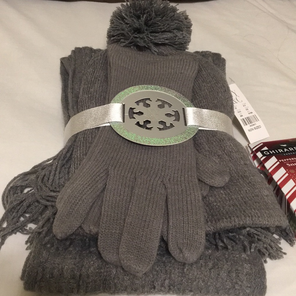 NWT hat, gloves and scarf set from NY&co